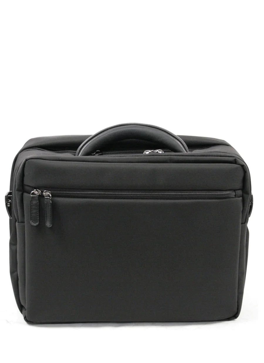 Cox Laptop Briefcase Nylon m. Læder Stor - Image 4