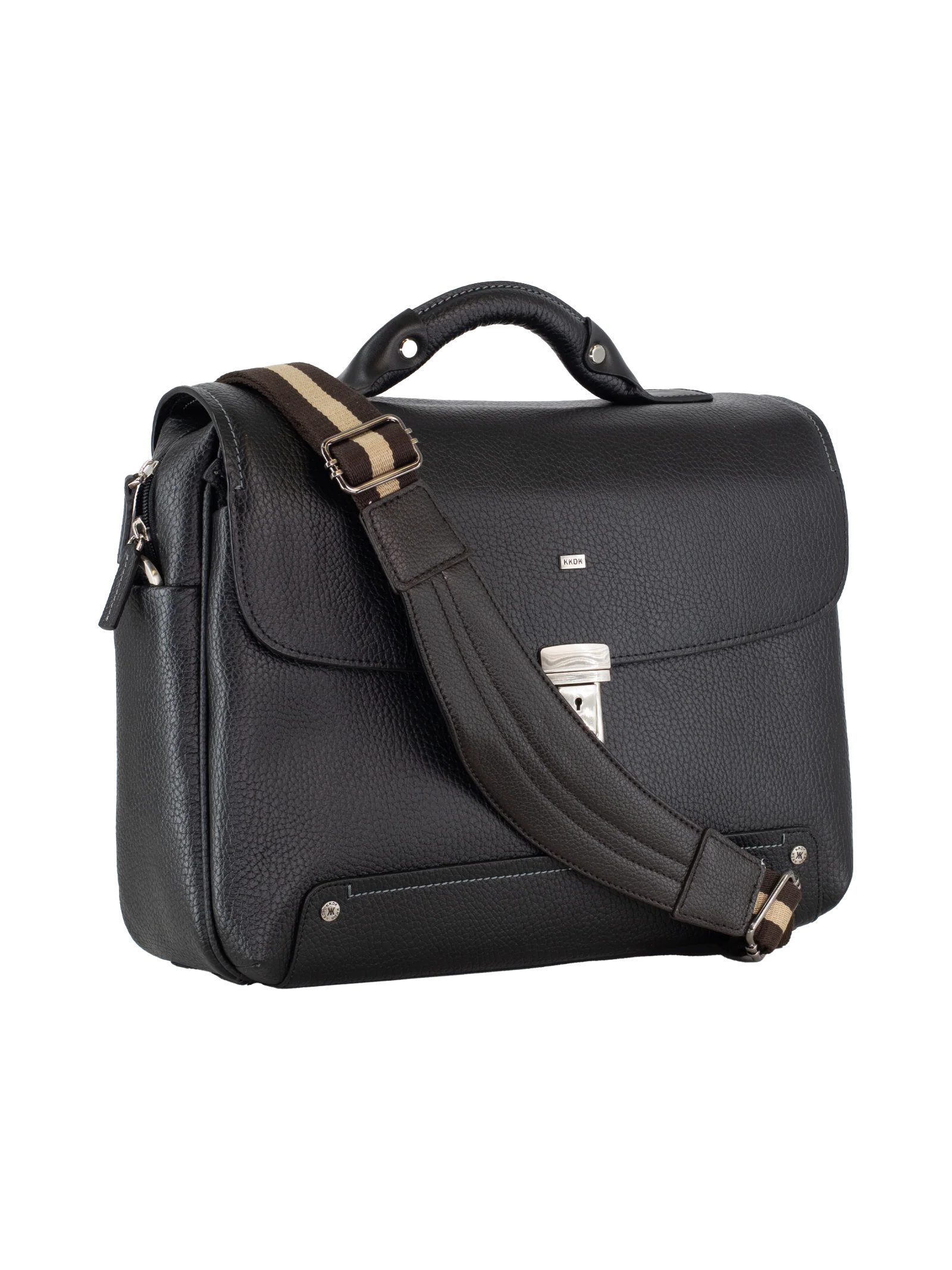 KKDK Executive Compact Læder Computertaske LR05 - Image 2