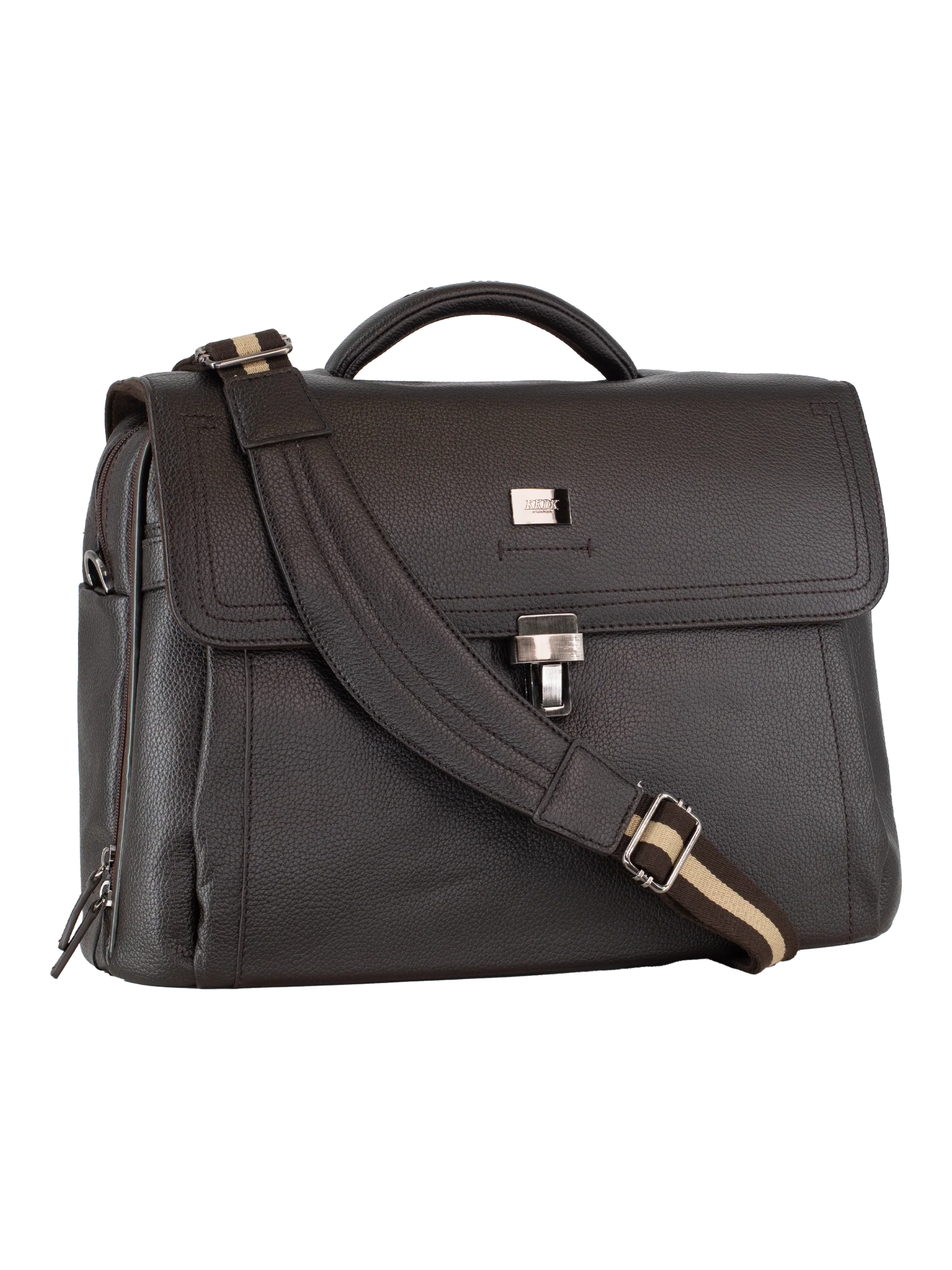 KKDK Executive Large Læder Computertaske LR04 - Image 2