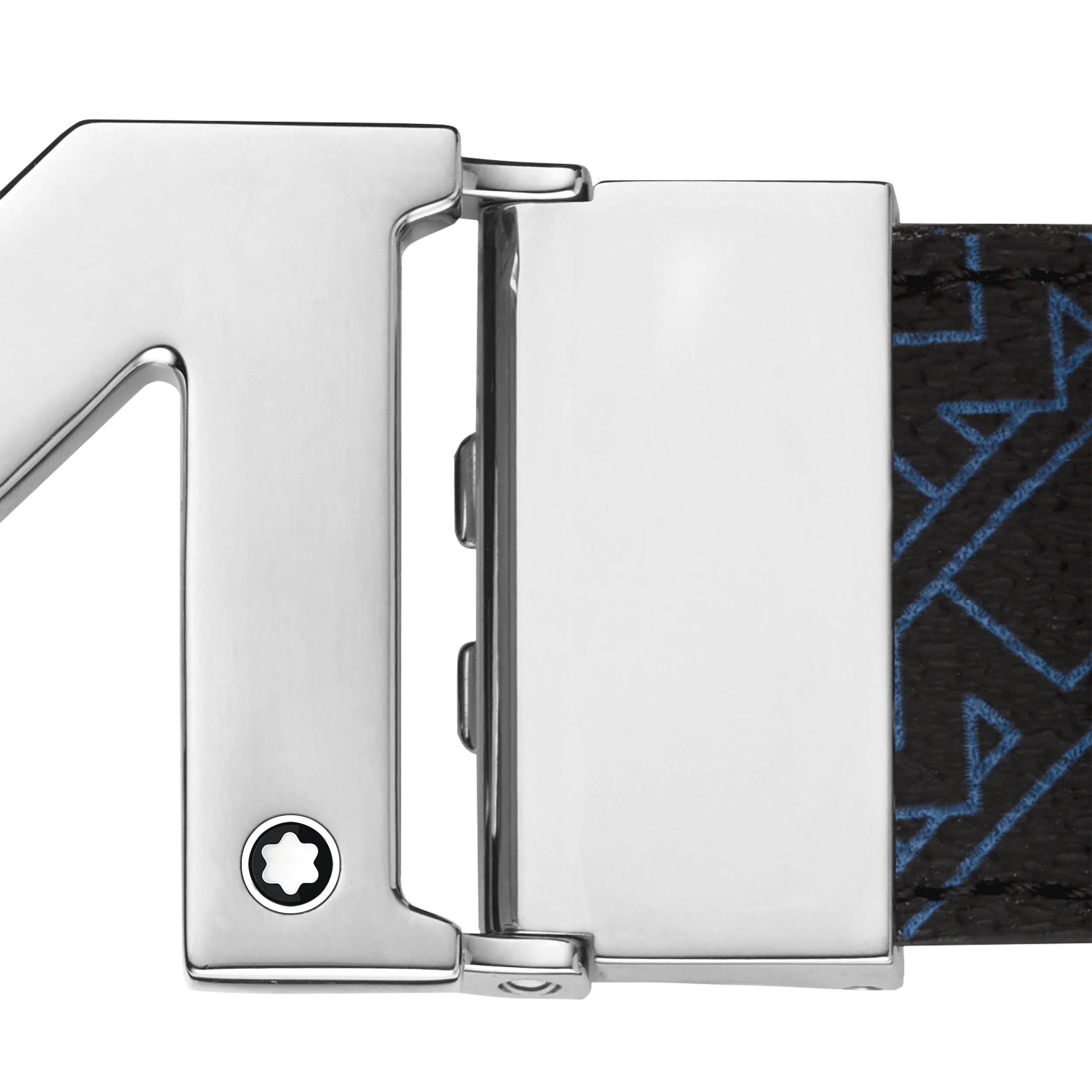 MONTBLANC M BUCKLE BLUE 35 MM REVERSIBLE BELT - Image 4