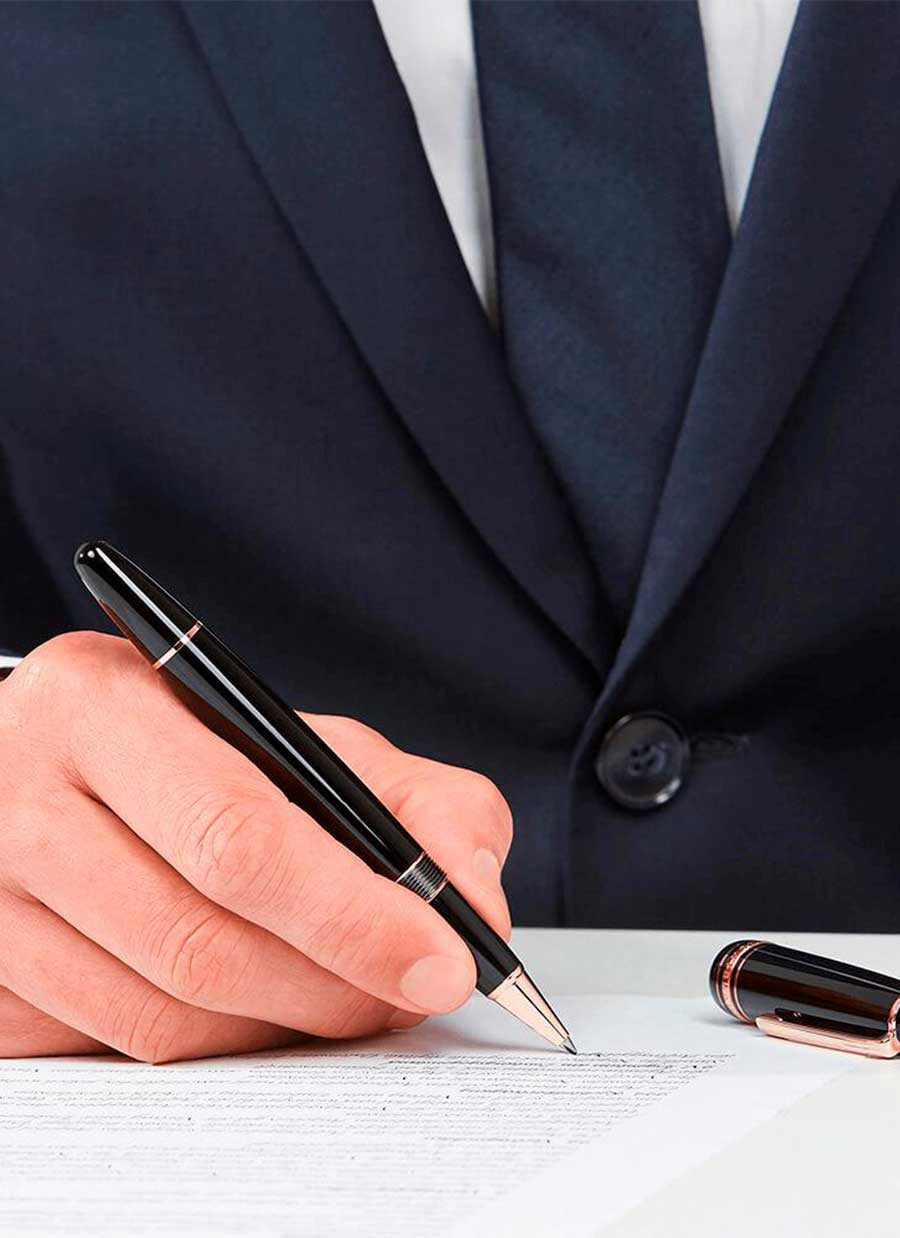 Montblanc Meisterstück Rose Gold-Coated LeGrand Rollerbal - Image 3