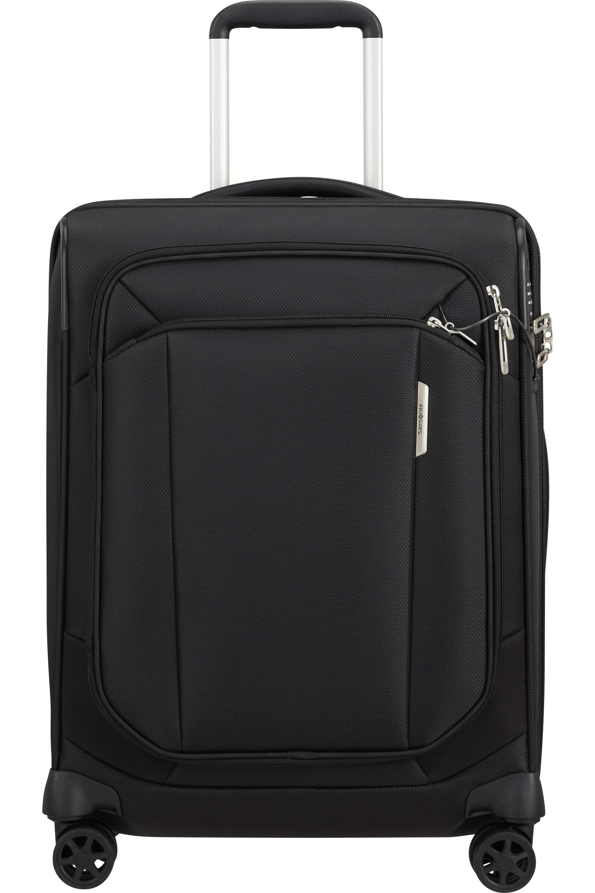 Samsonite Respark Kabinekuffert med 4 hjul 55cm EXP åbner på midten - Image 4