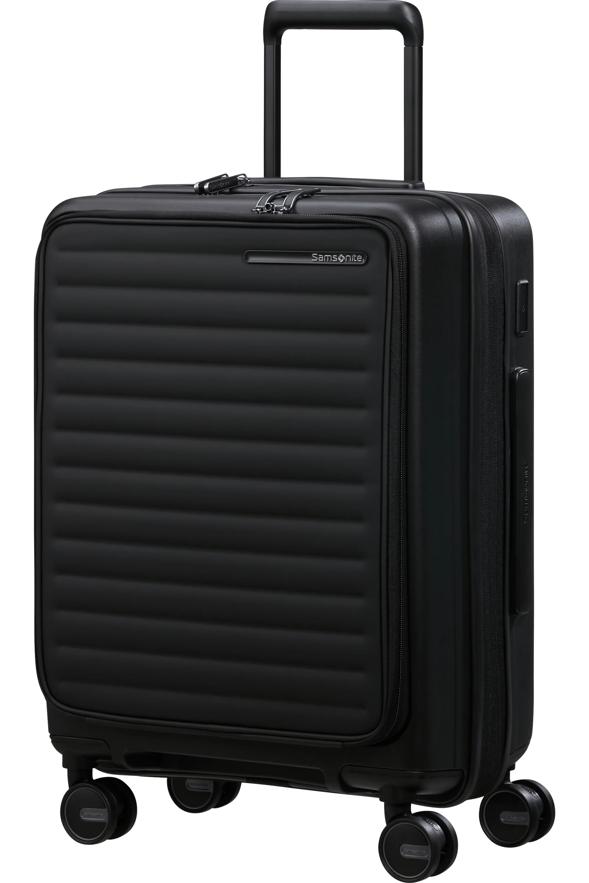 Samsonite Restackd Spinner 55cm Kabine Kuffert m. Frontlomme - Image 3