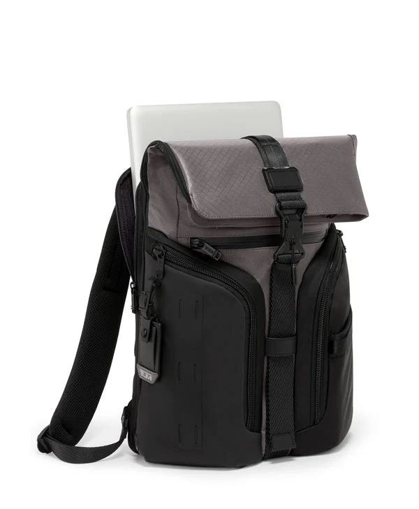 TUMI Alpha Bravo Logistics Flap Lid Backpack - Image 10