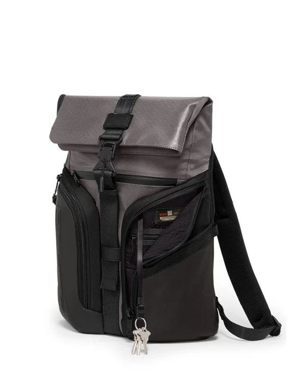 TUMI Alpha Bravo Logistics Flap Lid Backpack - Image 11