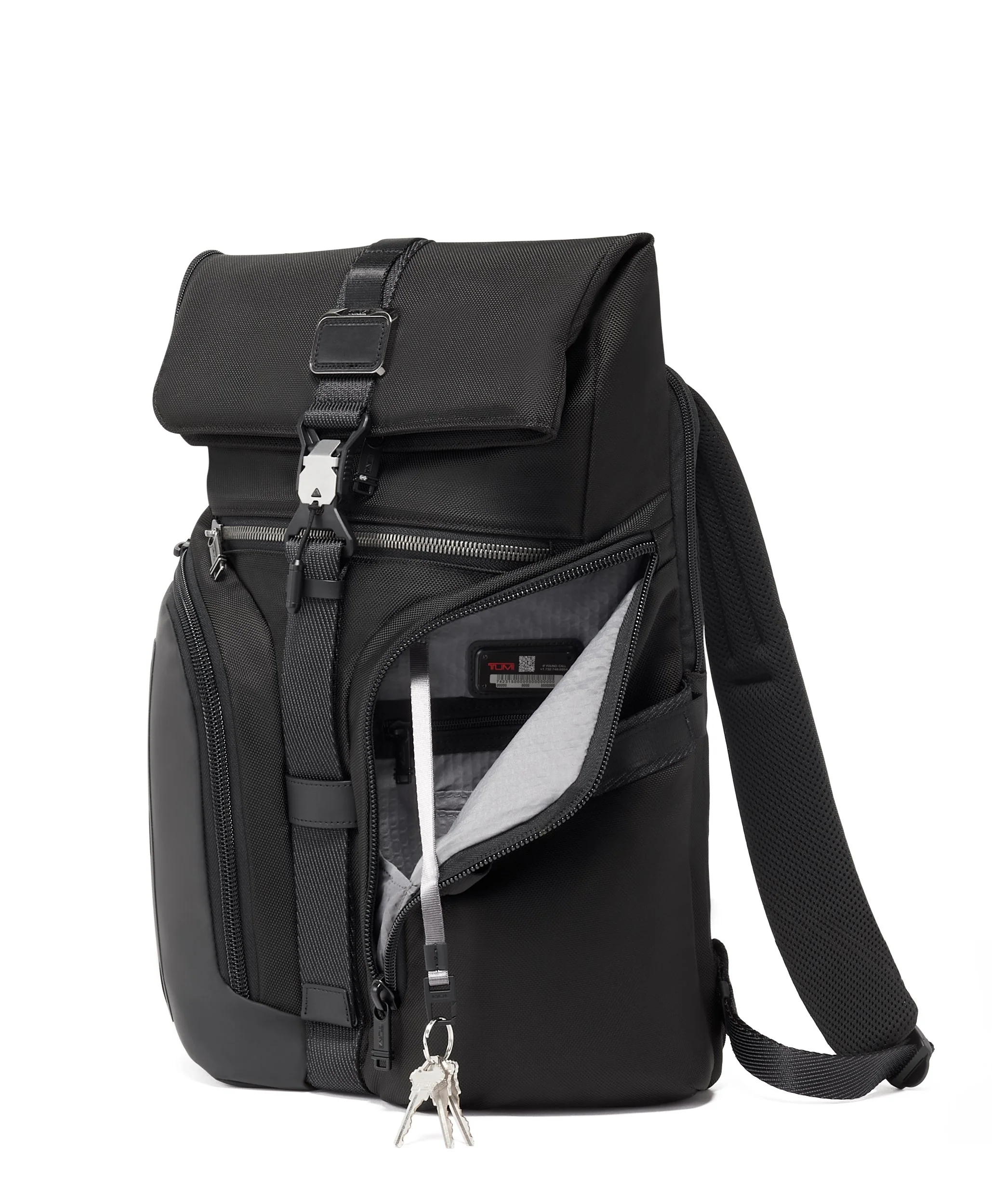 TUMI Alpha Bravo Logistics Flap Lid Backpack - Image 4