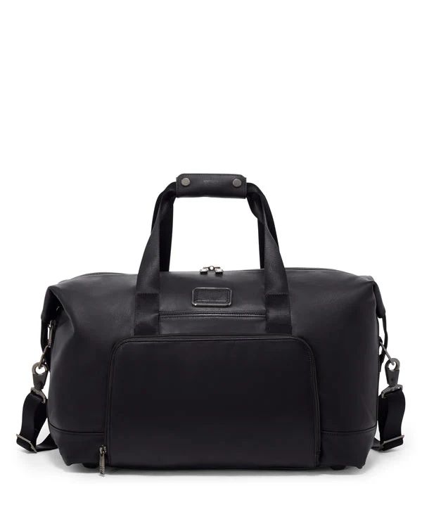 TUMI Alpha 3 Double Expansion Travel Satchel Leather