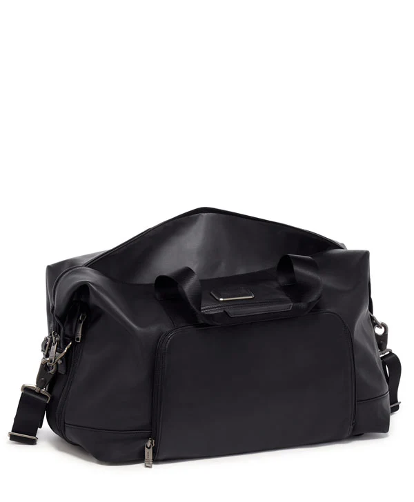 TUMI Alpha 3 Double Expansion Travel Satchel Leather - Image 2