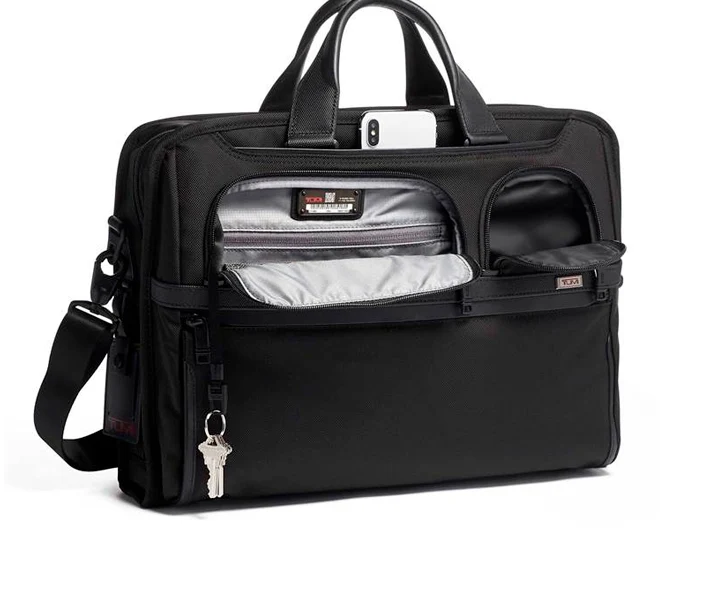 Tumi Alpha 3 Compact Large Screen Laptop Brief - Image 4